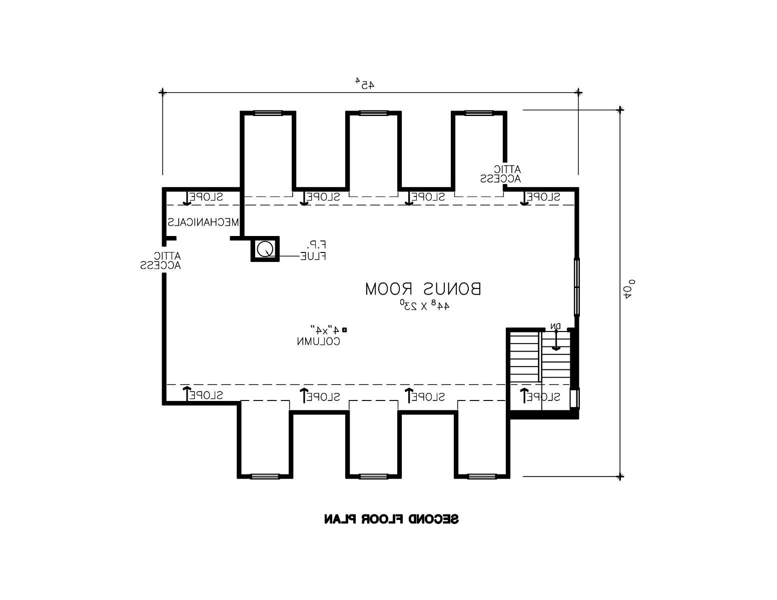 Second Floor Plan image of The Lauren House Plan